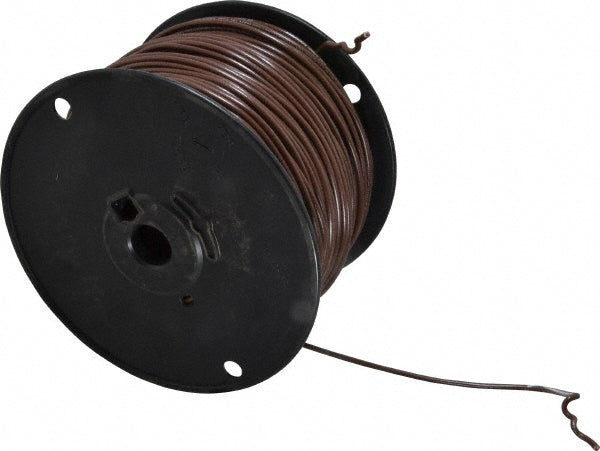 Southwire 411020507 Machine Tool Wire 16 AWG, Brown, 500' Long, Polyvinylchloride, 0.12" OD