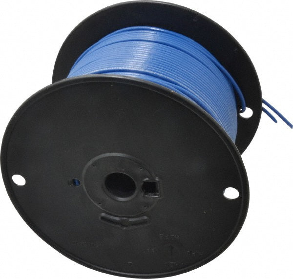 Southwire 411020506 Machine Tool Wire 16 AWG, Blue, 500' Long, Polyvinylchloride, 0.12" OD