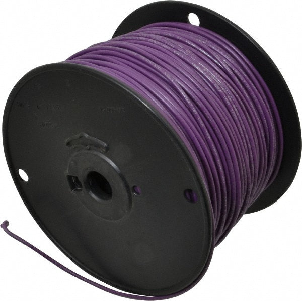 Southwire 411020513 Machine Tool Wire 16 AWG, Purple, 500' Long, Polyvinylchloride, 0.12" OD