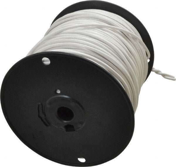 Southwire 411040501 Machine Tool Wire 12 AWG, White, 500' Long, Polyvinylchloride, 0.155" OD