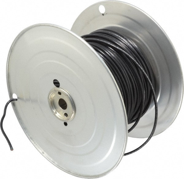 Southwire 411050508 Machine Tool Wire 10 AWG, Black, 500' Long, Polyvinylchloride, 0.18" OD