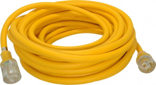 Southwire 1788SW0002 50', 10/3 Gauge/Conductors, Yellow Outdoor Extension Cord
