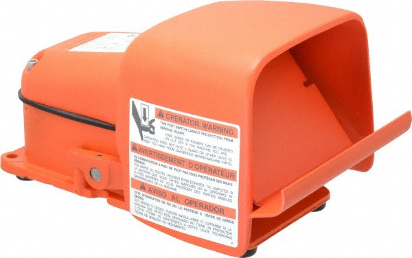 LINEMASTER 511-BG 1 Treadle, 20 Amp, 1 hp, Momentary (MO), SPDT, Electric Foot Switch