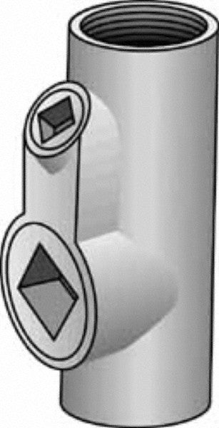 Thomas & Betts EYS11-TB Conduit Sealing Fitting For Rigid & Intermediate (IMC), Iron, 1/2" Trade Size