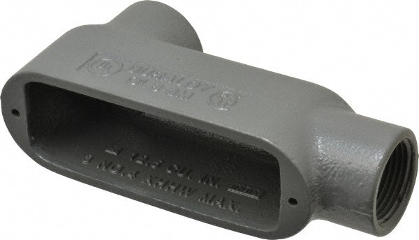 Hubbell Killark OLB-3M Form 35, LB Body, 1" Trade, IMC, Rigid Malleable Iron Conduit Body