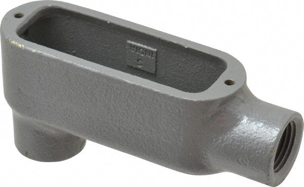 Hubbell Killark OLB-1M Form 35, LB Body, 1/2" Trade, IMC, Rigid Malleable Iron Conduit Body