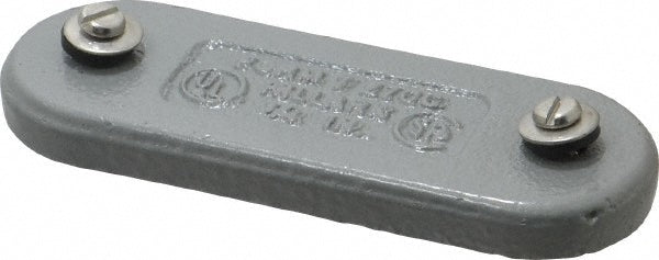 Hubbell Killark 270C 3/4" Trade, Cast Iron Conduit Body Cover Plate