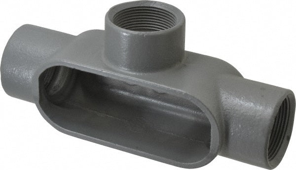 Hubbell Killark T57 Form 7, T Body, 1-1/2" Trade, IMC, Rigid Iron Conduit Body