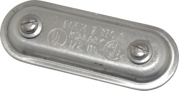 Hubbell Killark 170SA 1/2" Trade, Aluminum Conduit Body Cover Plate