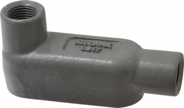 Hubbell Killark LB17 Form 7, LB Body, 1/2" Trade, IMC, Rigid Iron Conduit Body