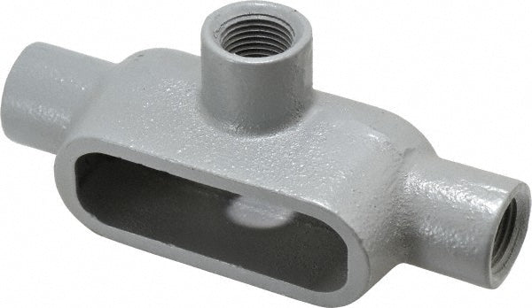 Hubbell Killark T17 Form 7, T Body, 1/2" Trade, IMC, Rigid Iron Conduit Body