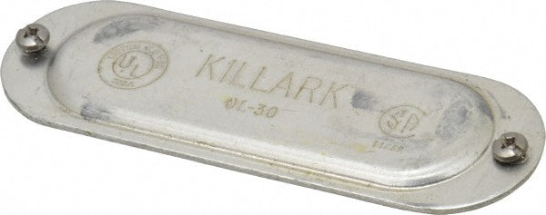 Hubbell Killark OL-30 1" Trade, Aluminum Conduit Body Cover Plate
