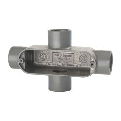 Hubbell Killark OX-3 Form 85, X Body, 1" Trade, IMC, Rigid Aluminum Conduit Body