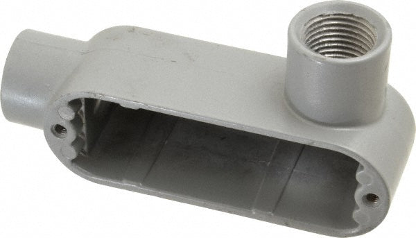 Hubbell Killark OLR-1 Form 85, LR Body, 1/2" Trade, IMC, Rigid Aluminum Conduit Body