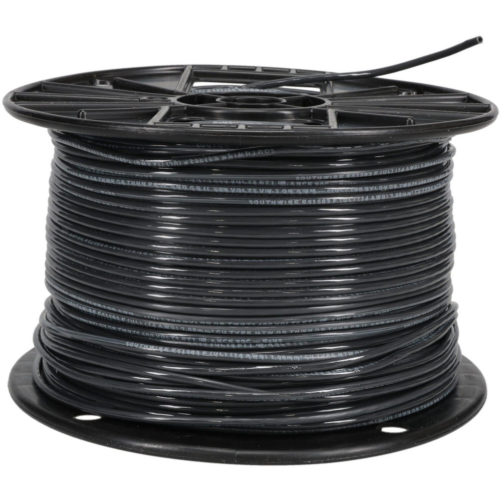 Southwire 22955901 Building Wire THHN, 14 AWG, Nylon, Stranded Core, 500' Long