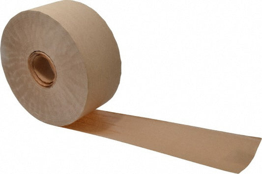 3M 7000029099 Packing Tape 3" Wide, Natural, Water-Activated Adhesive
