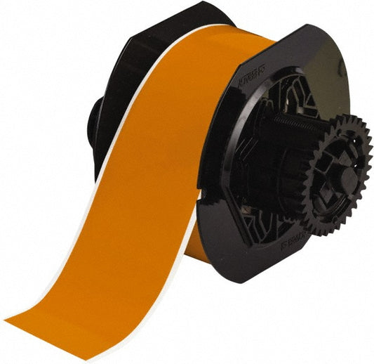 Brady 142016 Vinyl Tape 2-1/4" x 100', Orange