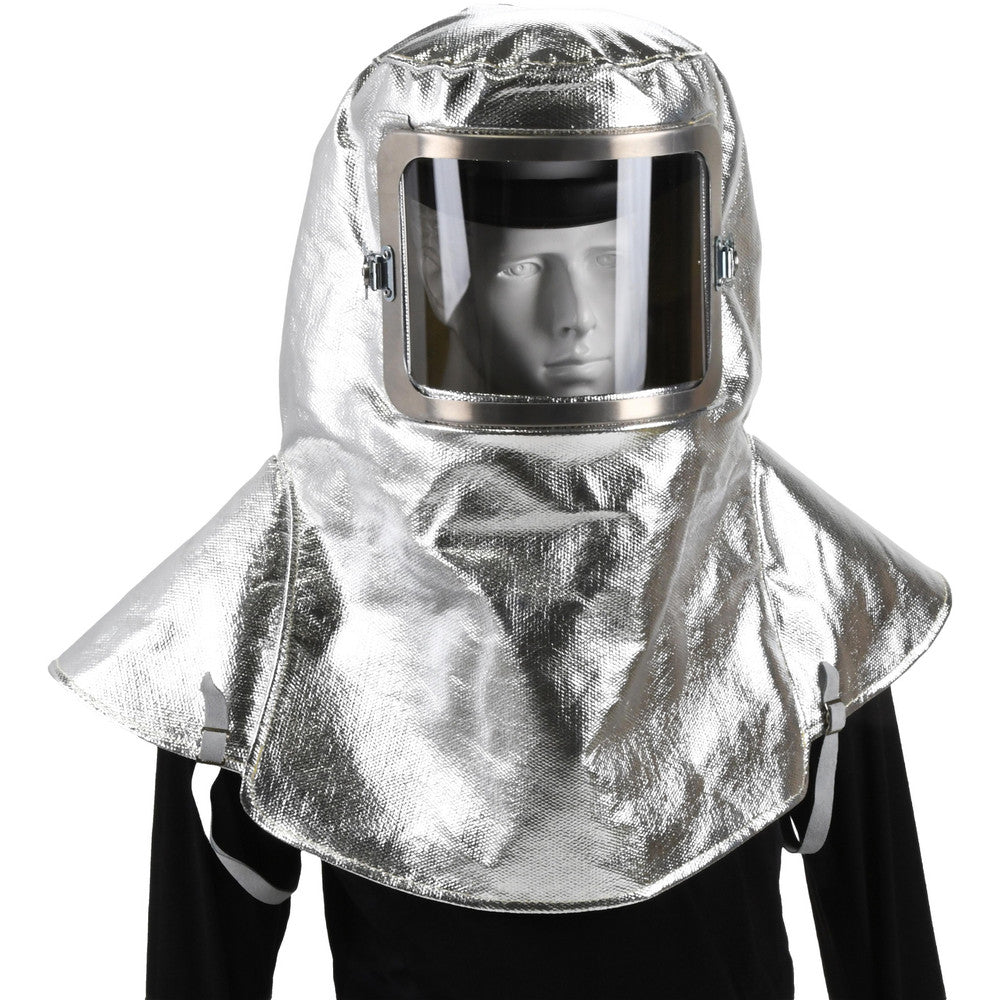 PRO-SAFE AL06-BK-SIL Universal Size, Aluminized Blended Kevlar Hood
