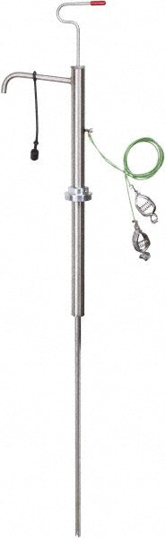 Pro-Lube VLP/SS/55/F 18 Strokes per Gal, 1/2" Outlet, Stainless Steel Hand Operated Drum/Pail Pump