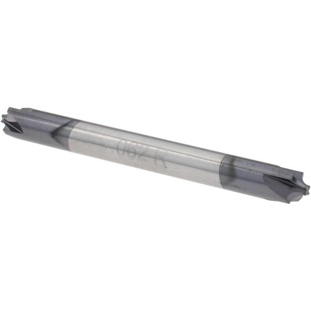Harvey Tool 929962-C3 Corner Rounding End Mill 1/16" Radius, 3/16" Dia, 4 Flutes, Solid Carbide