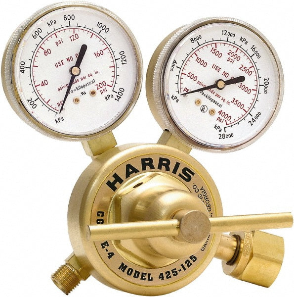 Lincoln Electric 3000764 Welding Regulators Gas Type Oxygen  Maximum Inlet Pressure (psi) 3000  Maximum Outlet Pressure 200 psi  CGA Inlet Connection 346  Inlet Connection Type 346