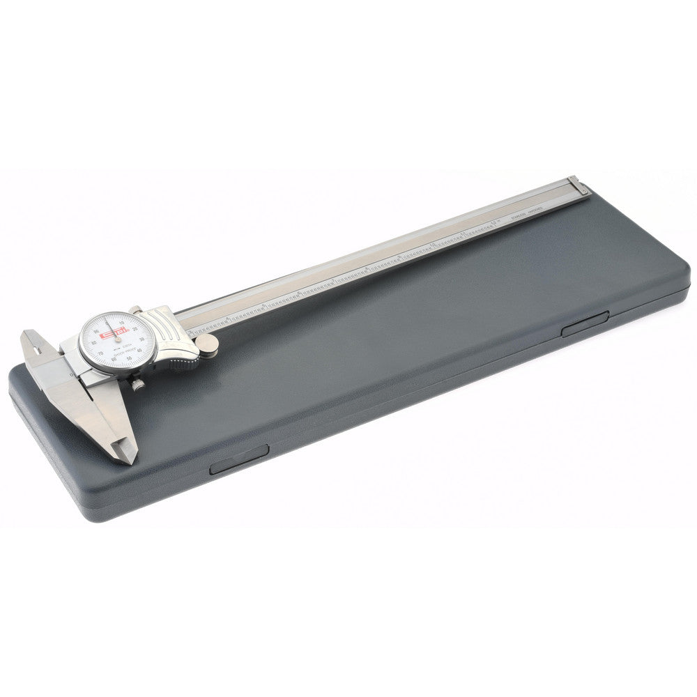 SPI 12-043-6 Dial Caliper 12'' Range, 0.001'' Graduation, 0.1'' per Revolution