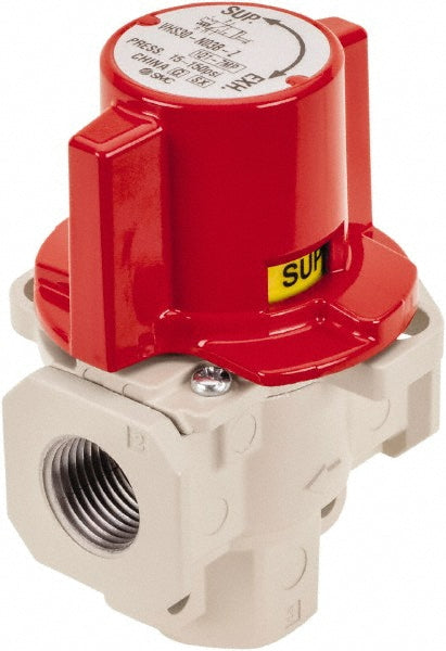 SMC Pneumatics VHS50-N10B-Z Manually Operated Valve 1" NPT Inlet, 1" NPT Outlet, Lock-Out Valve, Handle Actuated