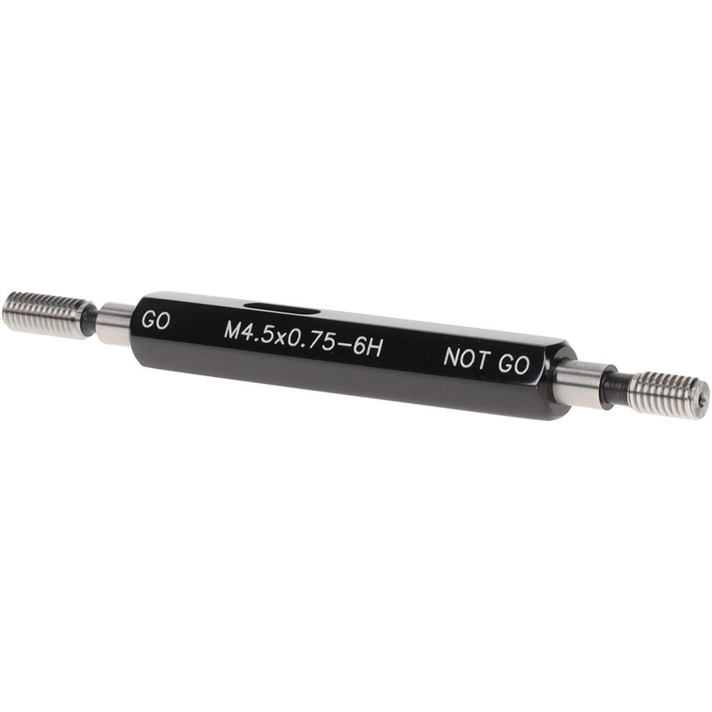 SPI 37-186-4 Plug Thread Gage M4.5x0.75 Thread, 6H Class, Double End, Go & No Go
