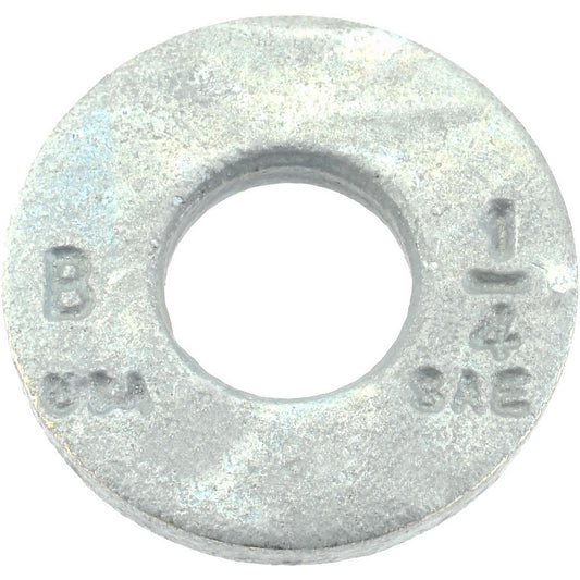 Bowmalloy BOW500013 1/4 in Screw  SAE Flat Washer  Steel,  Bowma-Guard Finish
