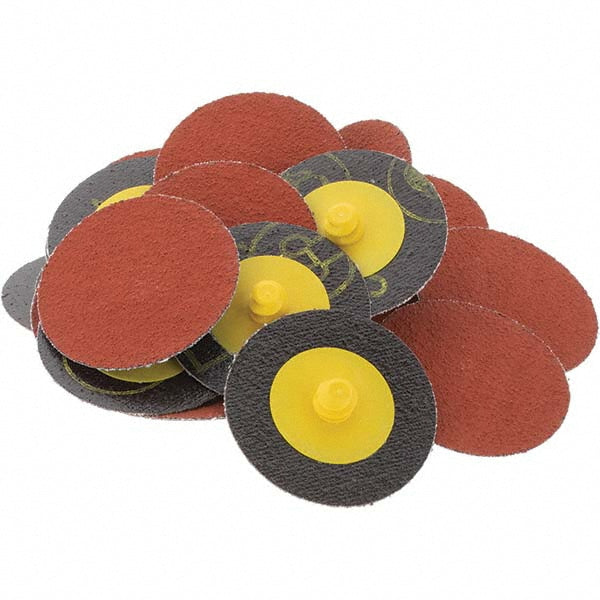 AbilityOne 00222422 Quick-Change Disc Roloc TR, 2" Dia, 80 Grit, Ceramic Alumina, Coated
