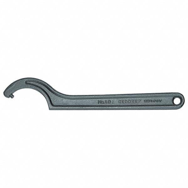 Gedore 6336820 Spanner Wrenches & Sets Wrench Type Fixed Hook Spanner  Minimum Capacity (mm) 40.00  Maximum Capacity (mm) 42.00  Maximum Capacity (Inch) 1-2/3  Overall Length (Inch) 6-1/2  Overall Length (mm) 170.00