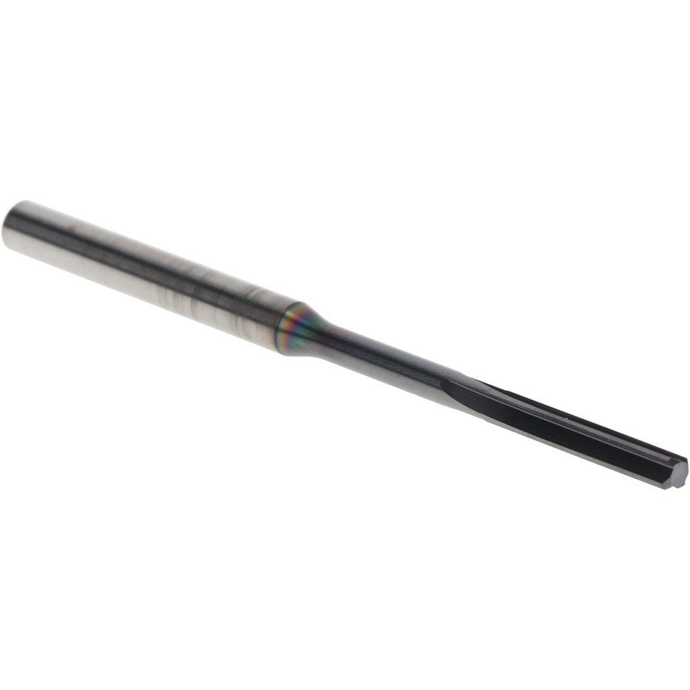 Harvey Tool RSB1260-C3 Chucking Reamer 0.1260" Dia, 3" OAL, 3/4" Flute Length, Straight Flute, Straight-Cylindrical Shank, Solid Carbide