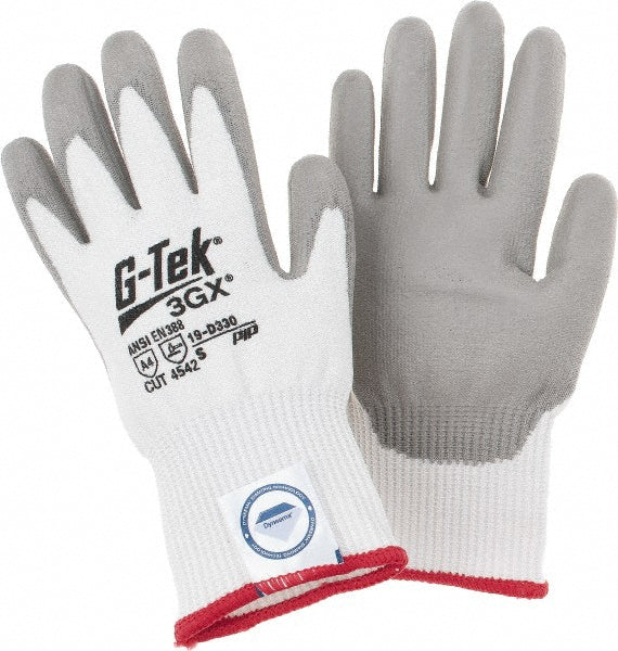 PIP 19-D330/S Cut, Puncture & Abrasion-Resistant Gloves G-Tek® 19-D330, Size Small, ANSI Cut A4, ANSI Puncture 2, Polyurethane, Dyneema Diamond