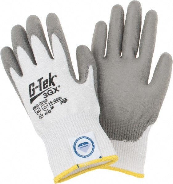 PIP 19-D330/M Cut, Puncture & Abrasion-Resistant Gloves G-Tek® 3GX® 19-D330, Size Medium, ANSI Cut A4, ANSI Puncture 2, Polyurethane, Dyneema Diamond