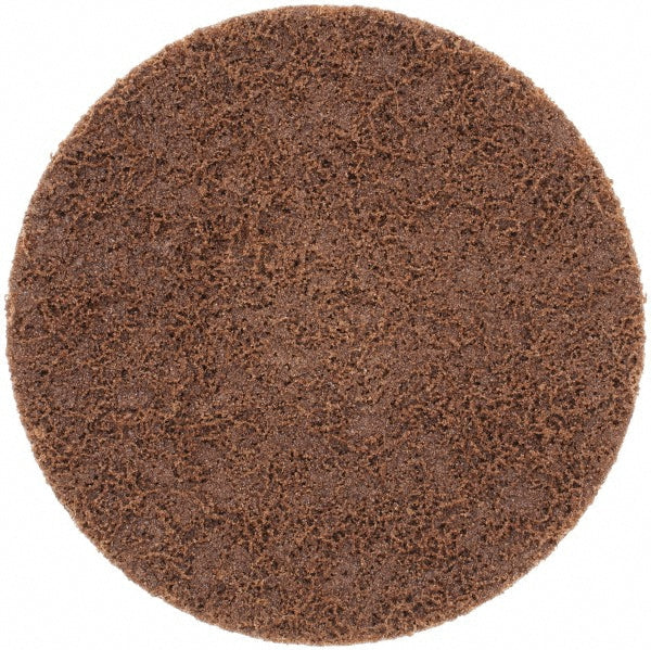 Norton 66623335419 Quick-Change Disc Roloc Type 3, 4" Disc Dia, 80 Grit, Aluminum Oxide, Non-Woven