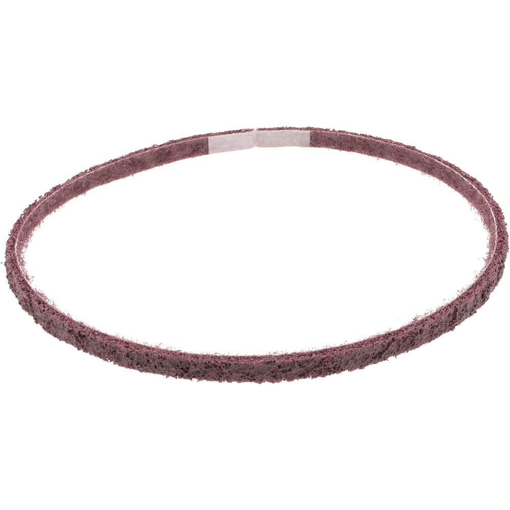 Norton 66261012524 Abrasive Belt  1/4" Wide, 18" OAL, 80 Grit, Aluminum Oxide