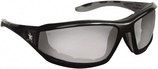 MCR Safety RP219AF Safety Glasses Anti-Fog, Polycarbonate, Clear Mirror Lenses, Full-Framed