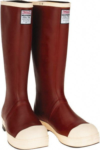 Tingley MB921B-12 Work Boot Size 12, Neoprene, Steel Toe, Knee Boot
