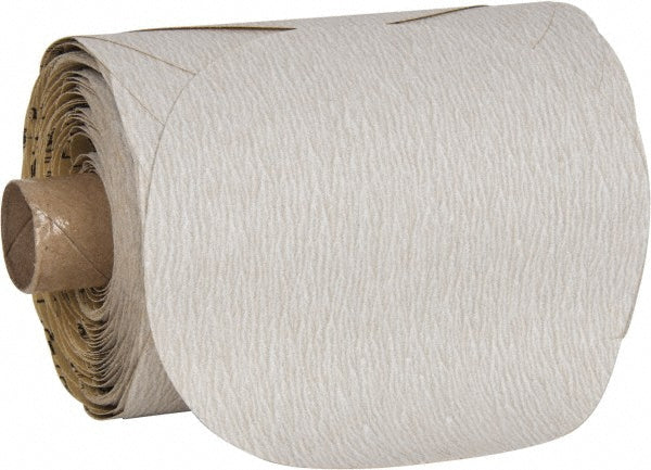 3M 7100075693 5" Dia PSA Disc Roll 220 Grit, Premium Ceramic Alumina