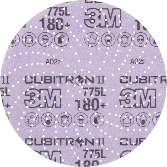 3M 7100064178 Hook & Loop Disc 6" Dia, 180 Grit, Coated, Precision Shaped Ceramic