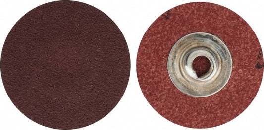 3M 7100076936 Quick-Change Disc 1-1/2" Disc Dia, 120 Grit, Ceramic, Coated
