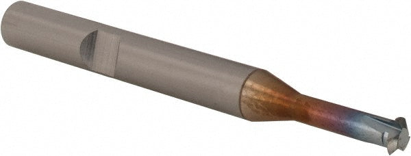 Emuge GFS23106.5009 Single Profile Thread Mill 1/4-20, 20 to 28 TPI, Internal, 3 Flutes, Solid Carbide