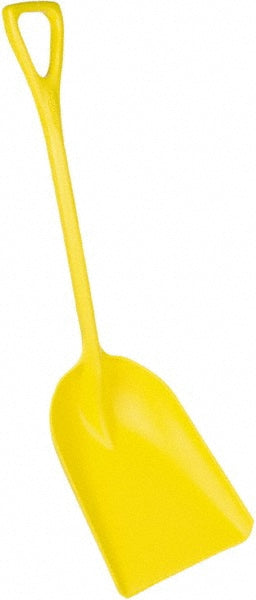 Vikan 69826 One-Piece Shovel, 13.7", Yellow