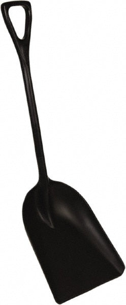 Vikan 69829 One-Piece Shovel, 13.7", Black