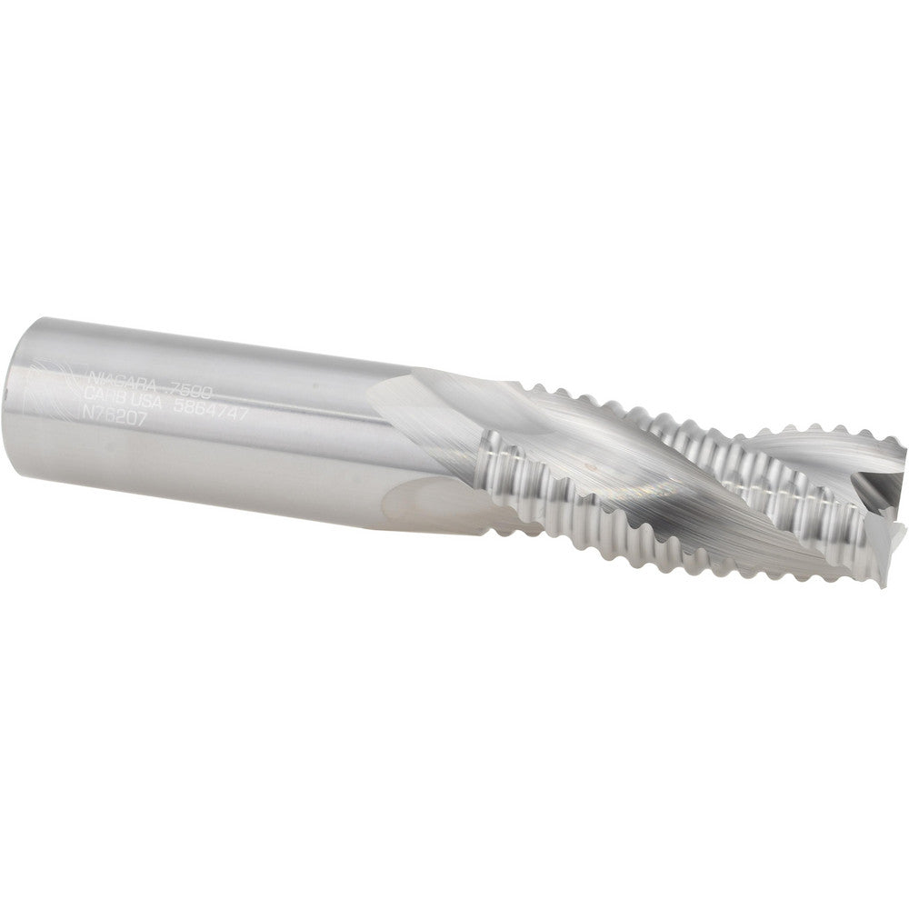 Seco 17004691 Roughing End Mill 3/4" Dia, 3 Flute, Coarse Pitch, Single End, Solid Carbide