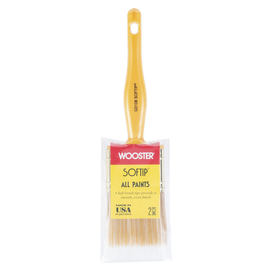 Wooster Brush Q3108-2 Paint Brush 2" Wide, Synthetic, Synthetic Bristle