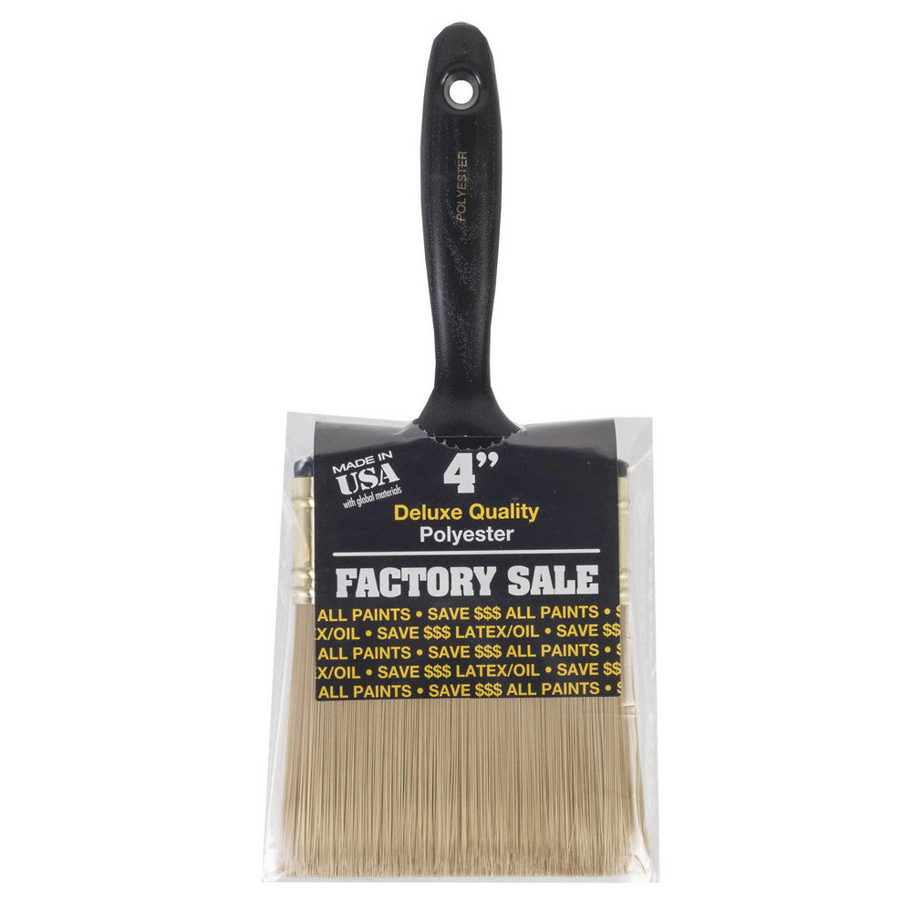 Wooster Brush P3974-4 Paint Brush 4" Wide, Synthetic, Synthetic Bristle