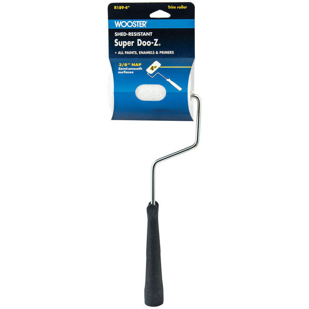 Wooster Brush R189-4 Super Trimmer Paint Roller Cover 3/8" Nap, 4" Wide