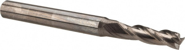 OSG 403-1562 Square End Mill 5/32'' Dia, 9/16'' LOC, 3/16'' Shank Dia, 2'' OAL, 3 Flutes, Solid Carbide