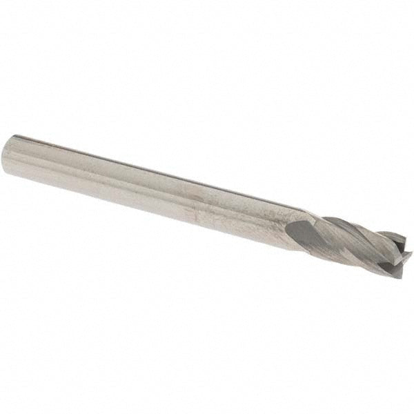 OSG 414-1968 Square End Mill 0.1969'' Dia, 0.3937'' LOC, 4 Flutes, Solid Carbide